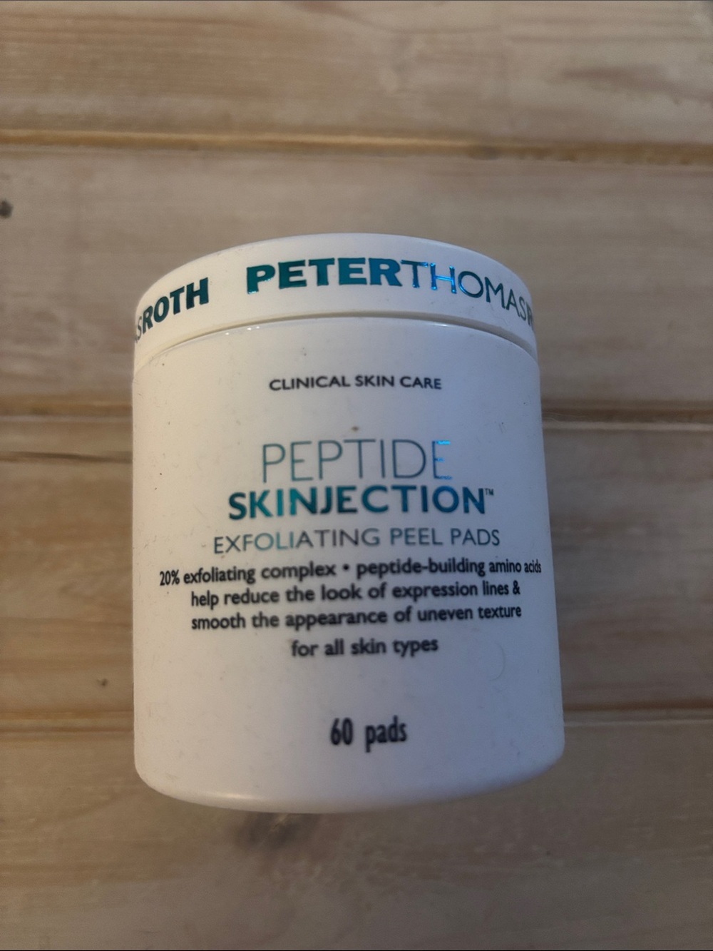 Peter Thomas Roth Peptide Skinjection Exfoliating Peel Pads (722)-